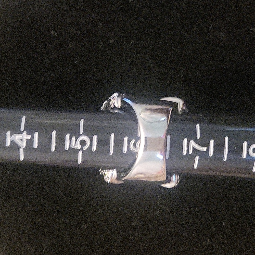 Large Rhinestone Statement Ring In Black And Clea… - image 3